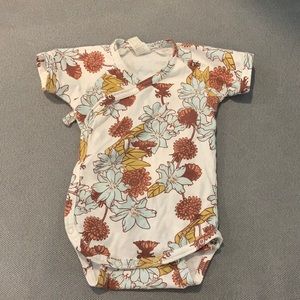 Kate quinn retro floral kimono 6–12 months EUC